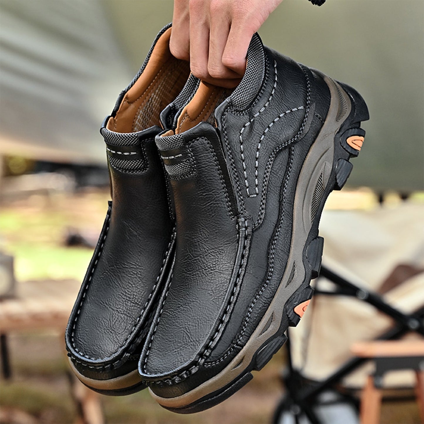 Orthopedic High Top Comfort Shoes for Posture Support