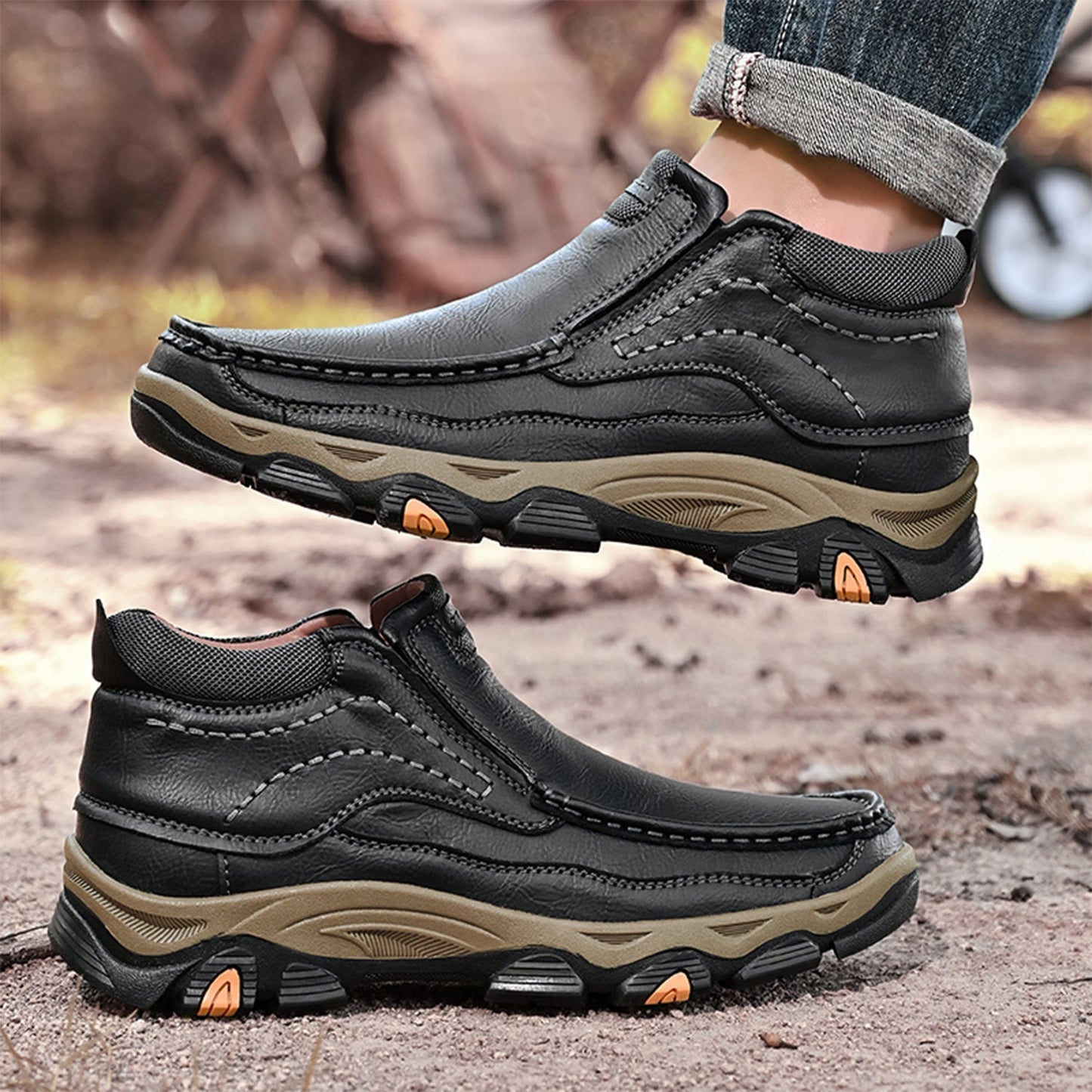 Orthopedic High Top Comfort Shoes for Posture Support