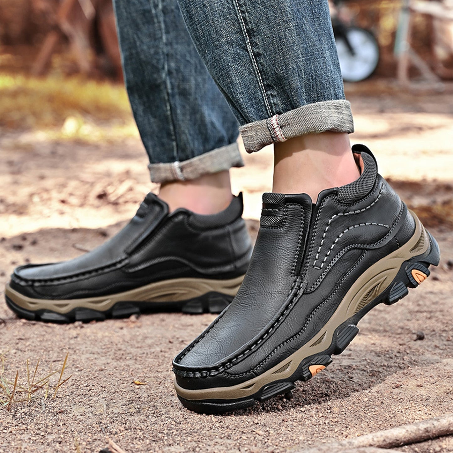 Orthopedic High Top Comfort Shoes for Posture Support