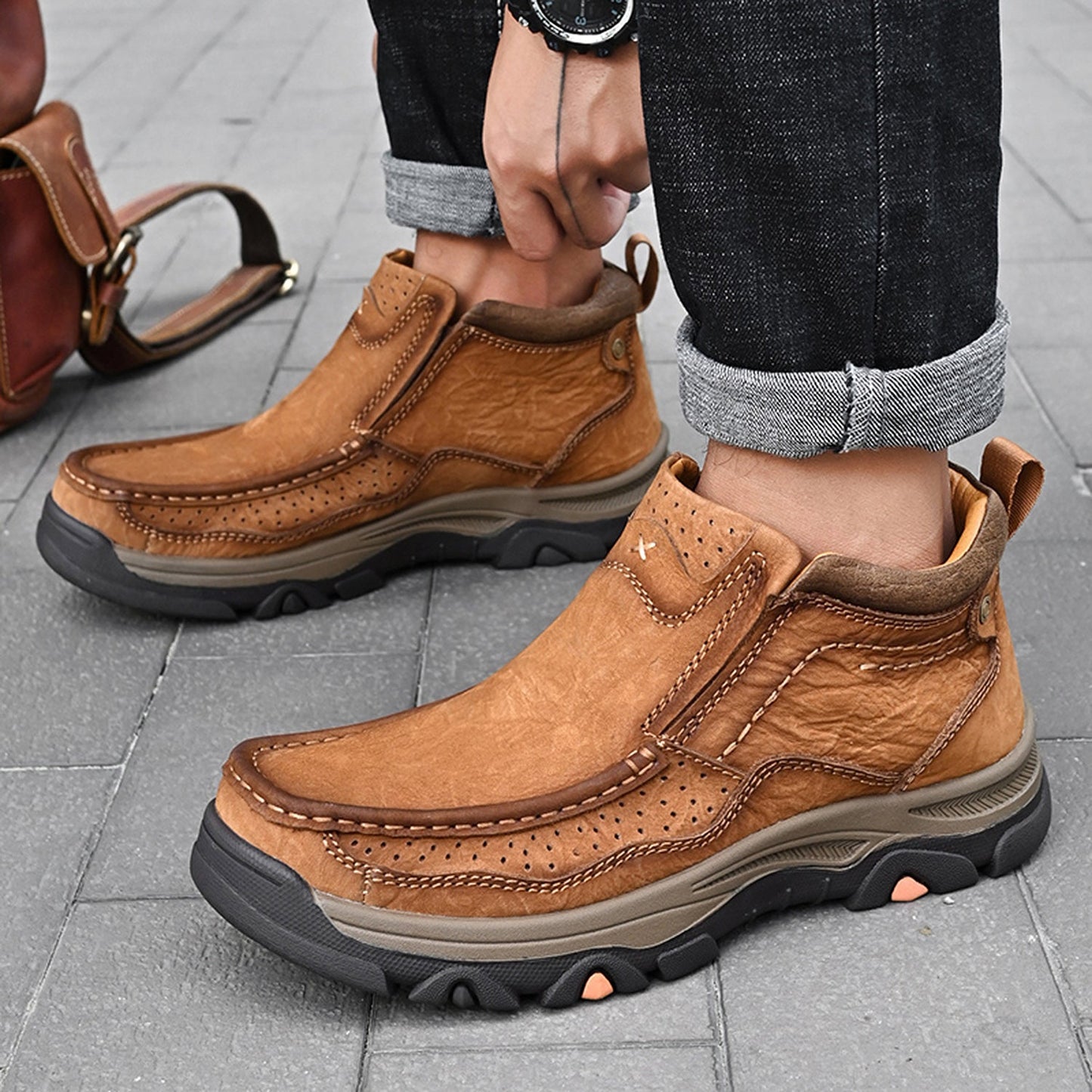 Unisex High-Top Orthopedic Comfort Shoes