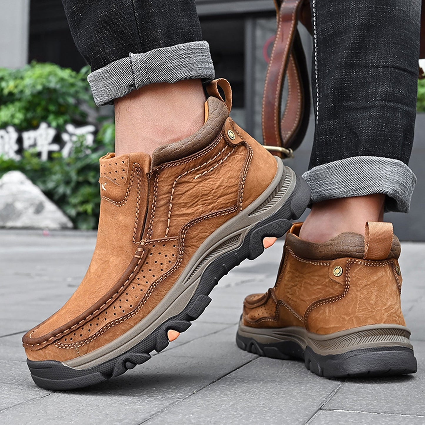 Unisex High-Top Orthopedic Comfort Shoes