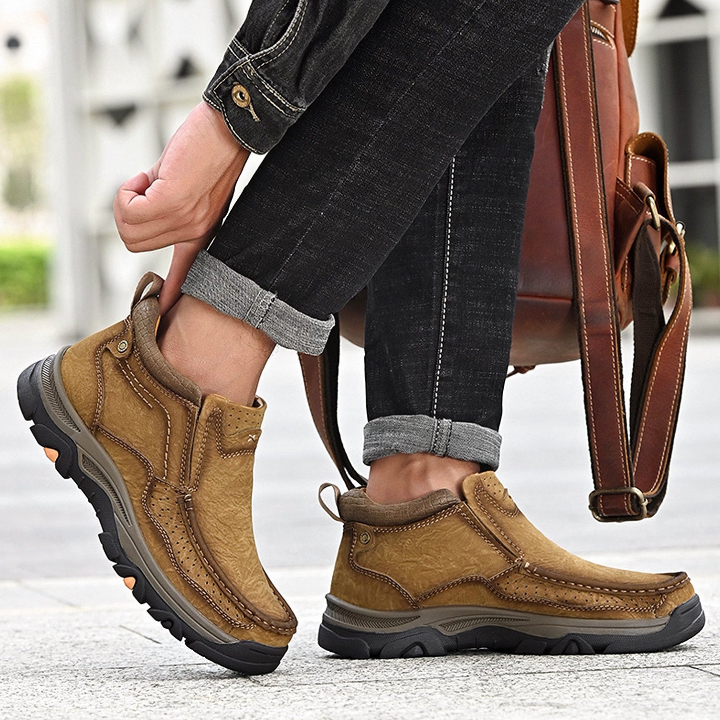 Unisex High-Top Orthopedic Comfort Shoes