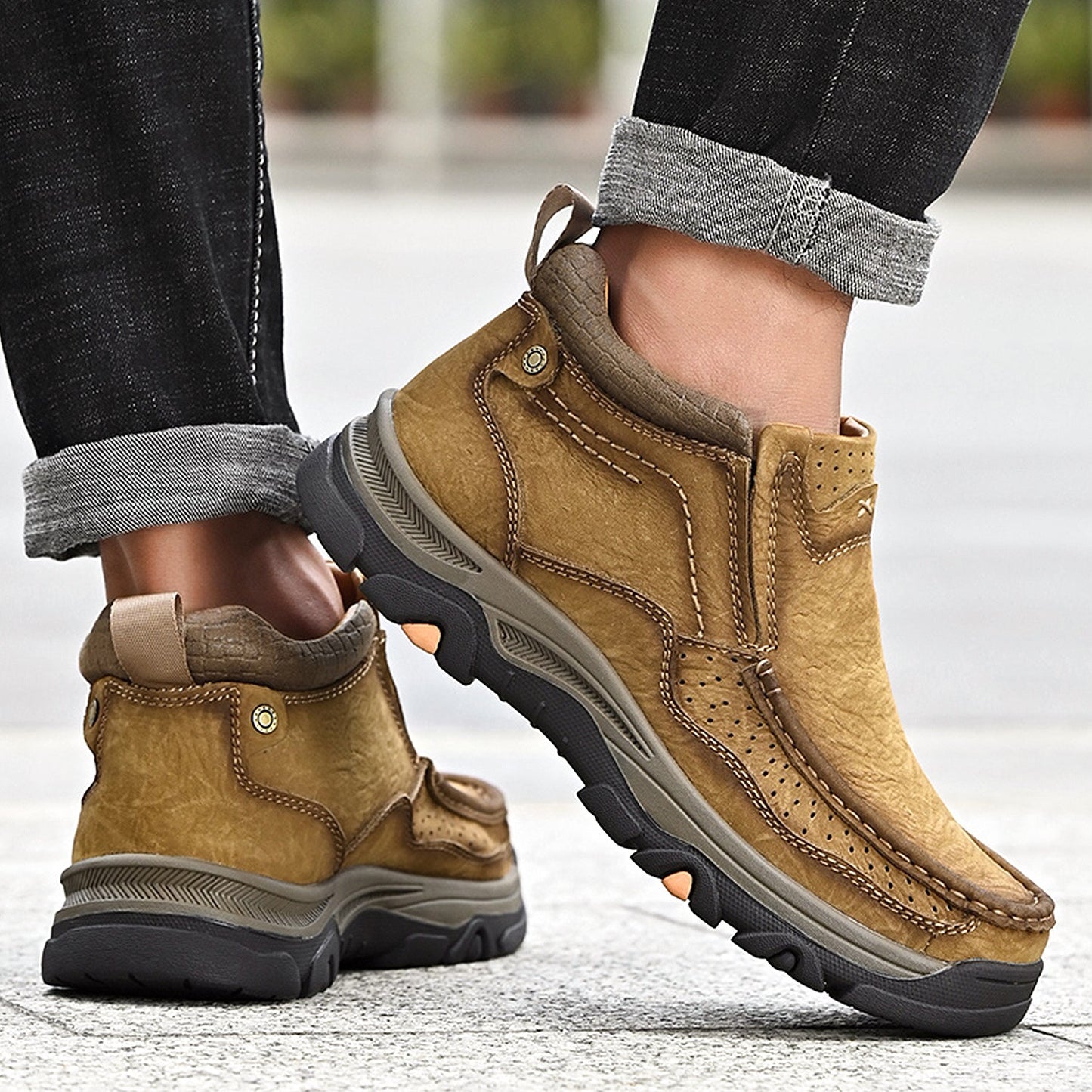 Unisex High-Top Orthopedic Comfort Shoes