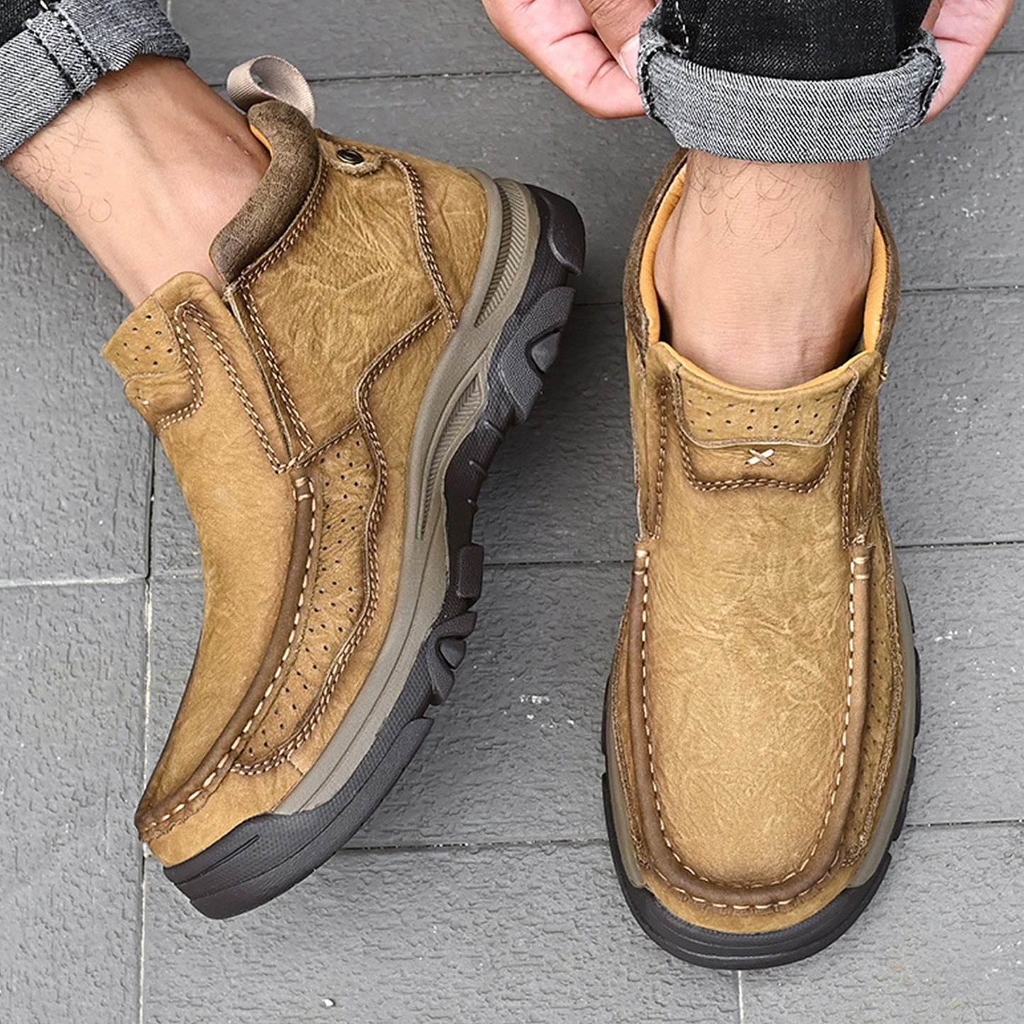 Unisex High-Top Orthopedic Comfort Shoes