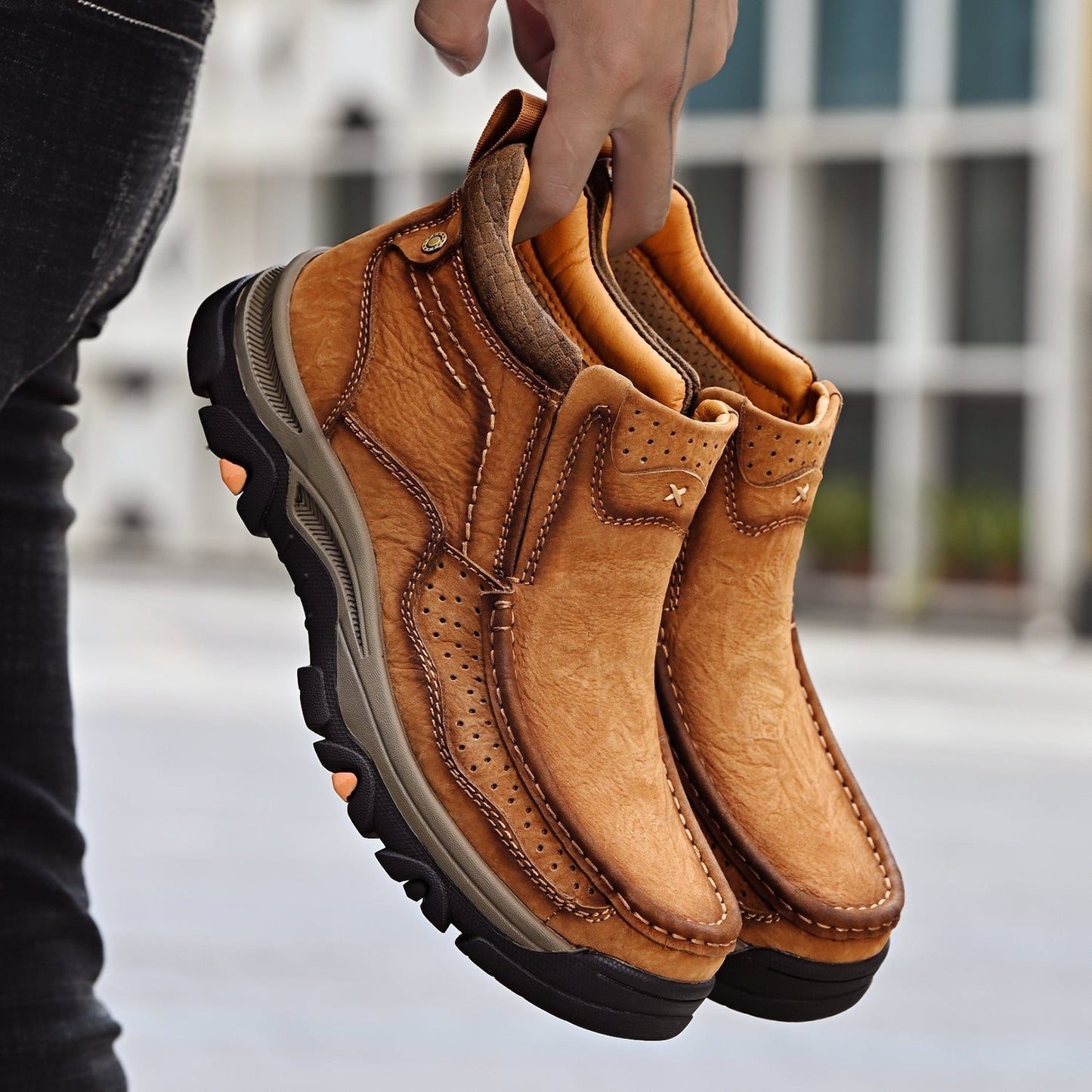 Unisex High-Top Orthopedic Comfort Shoes