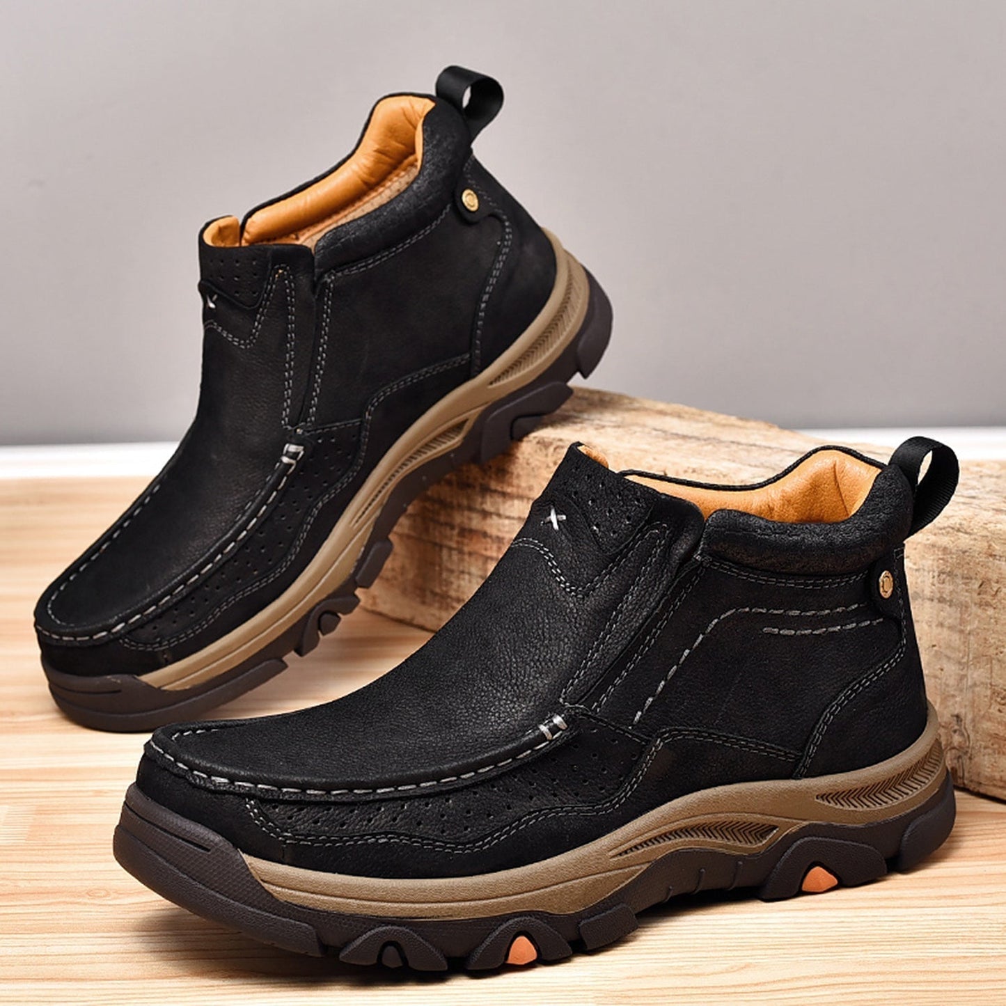 Unisex High-Top Orthopedic Comfort Shoes