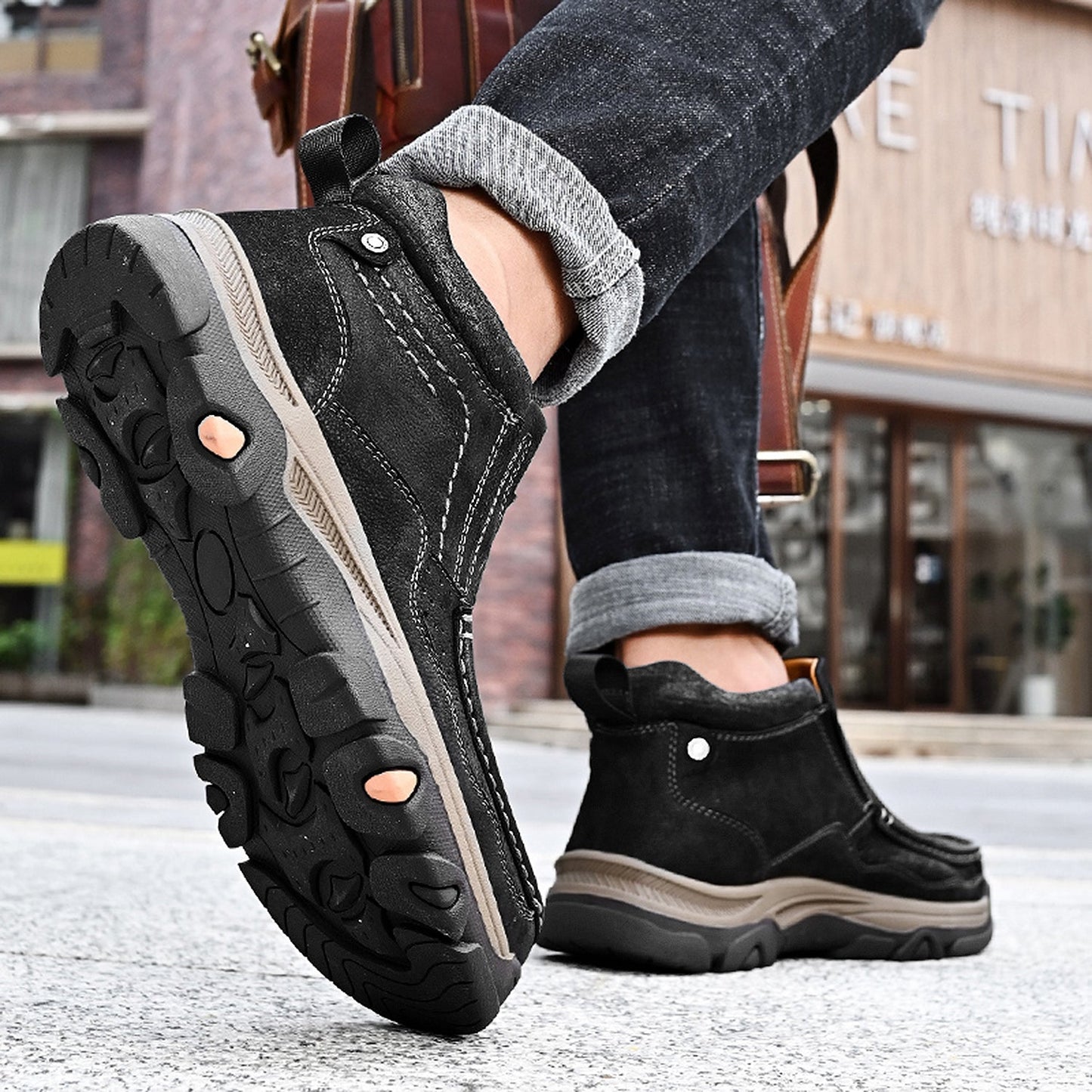 Unisex High-Top Orthopedic Comfort Shoes