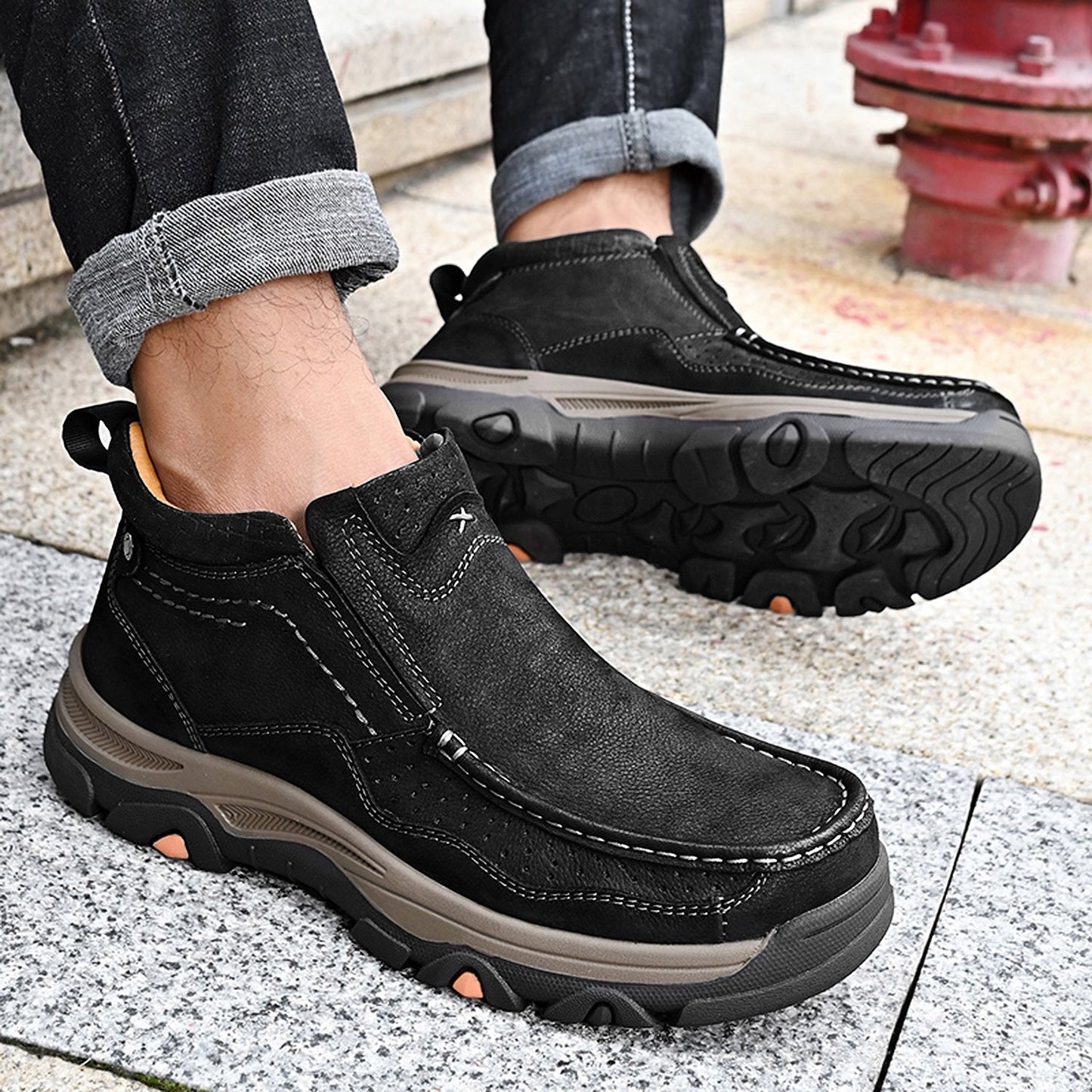 Unisex High-Top Orthopedic Comfort Shoes