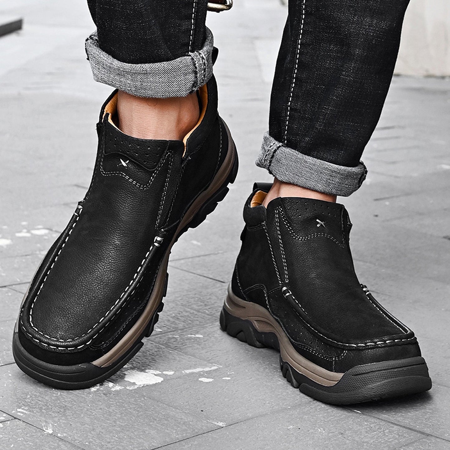 Unisex High-Top Orthopedic Comfort Shoes