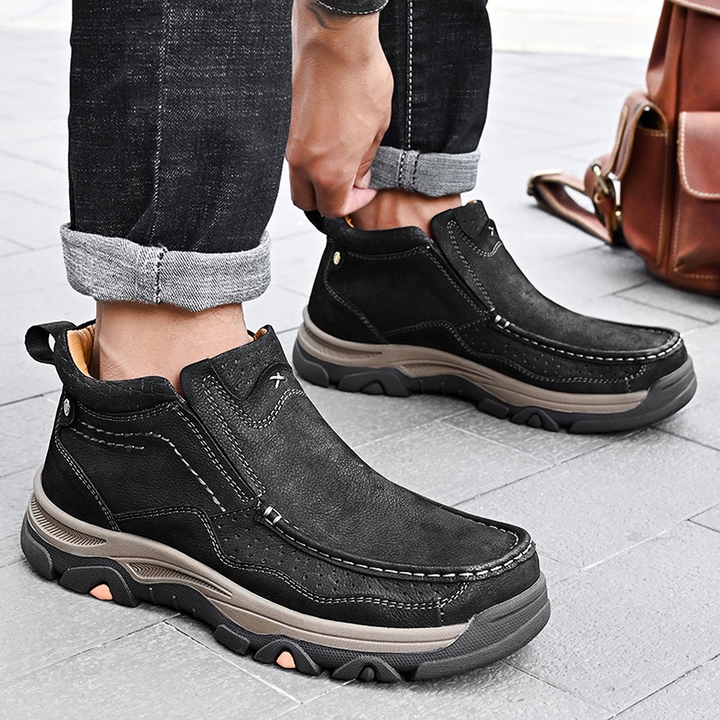 Unisex High-Top Orthopedic Comfort Shoes