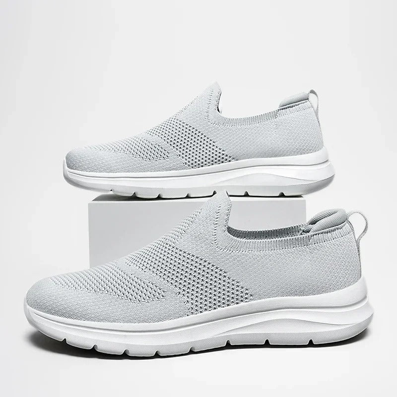 Unisex Breathable Knit Slip-On Sneakers