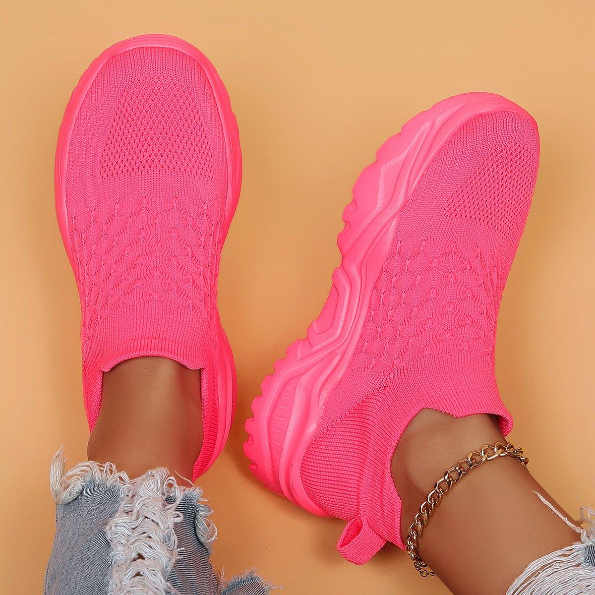 Barbie Pink Slip-On Shoes for Women and Men