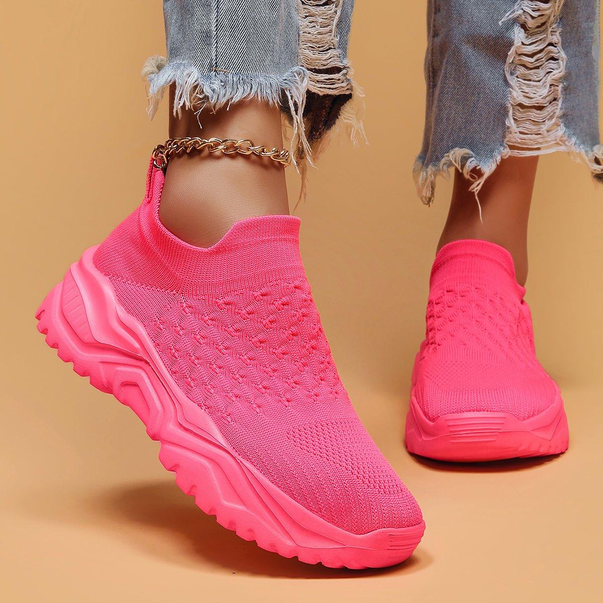 Barbie Pink Slip-On Shoes for Women and Men