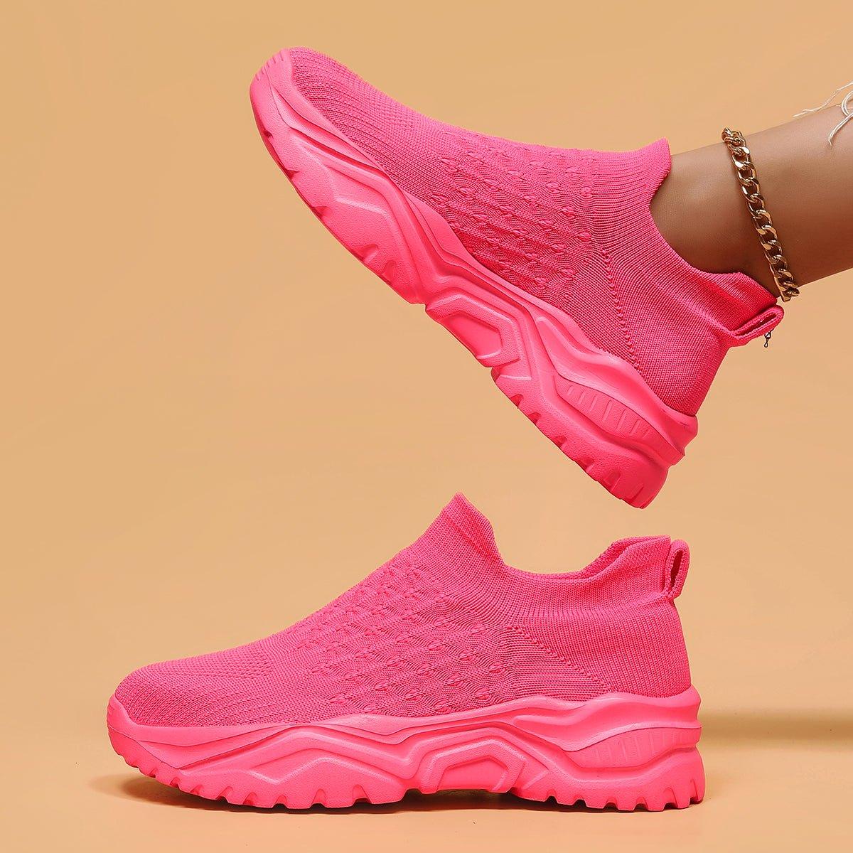 Barbie Pink Slip-On Shoes for Women and Men