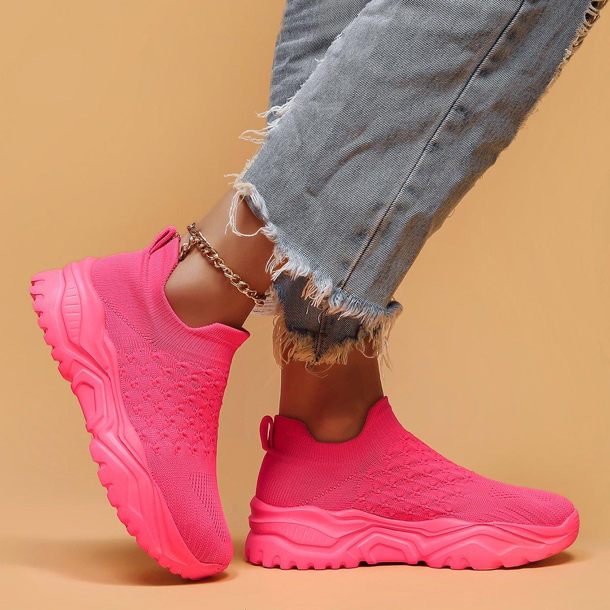 Barbie Pink Slip-On Shoes for Women and Men