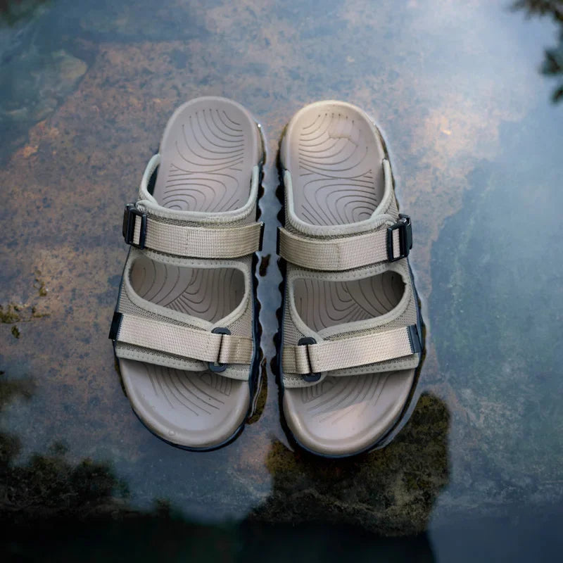 Men's Adjustable Outdoor Adventure Sandals with Traction Sole