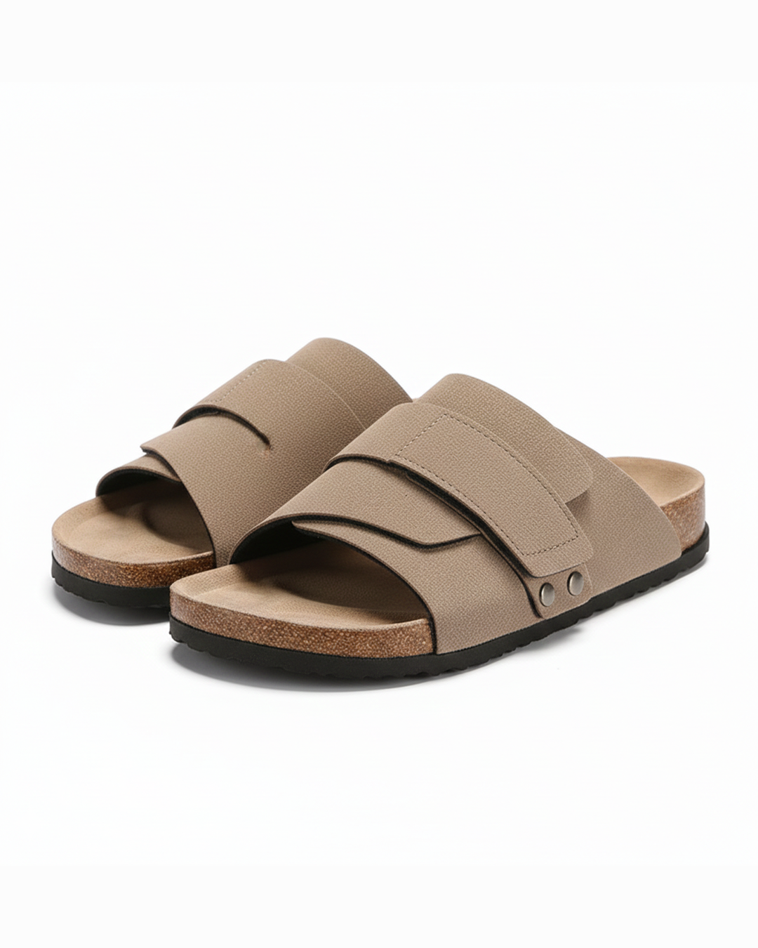 Comfort Slide Sandals with Cushioned Footbed and Soft Straps