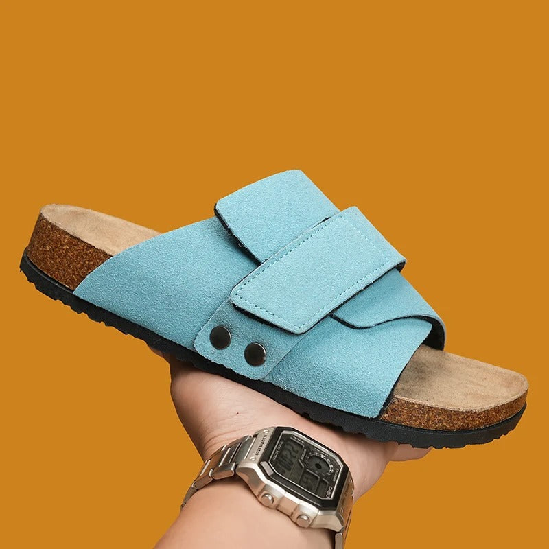 Comfort Slide Sandals with Cushioned Footbed and Soft Straps