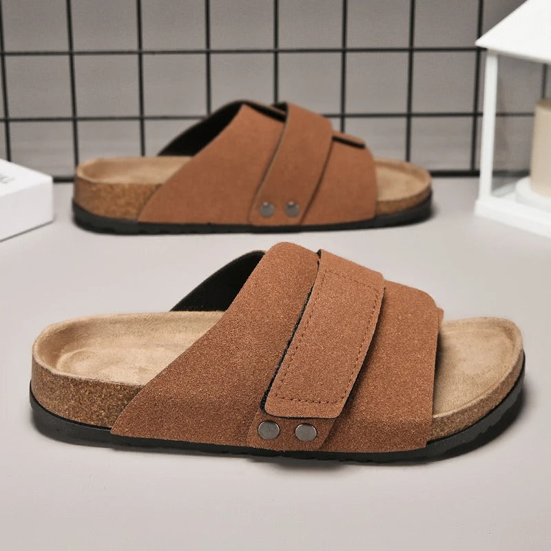 Comfort Slide Sandals with Cushioned Footbed and Soft Straps