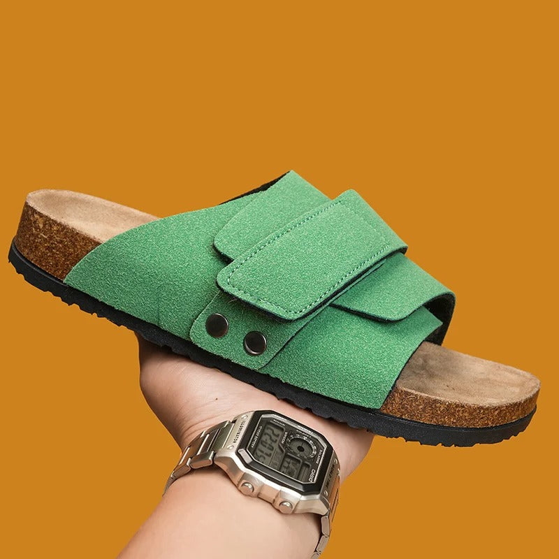 Comfort Slide Sandals with Cushioned Footbed and Soft Straps