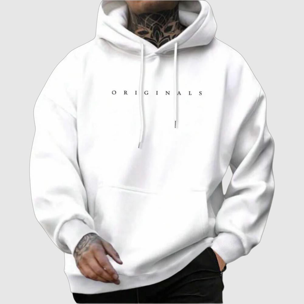 Minimalist Oversized Streetwear Hoodie for Men
