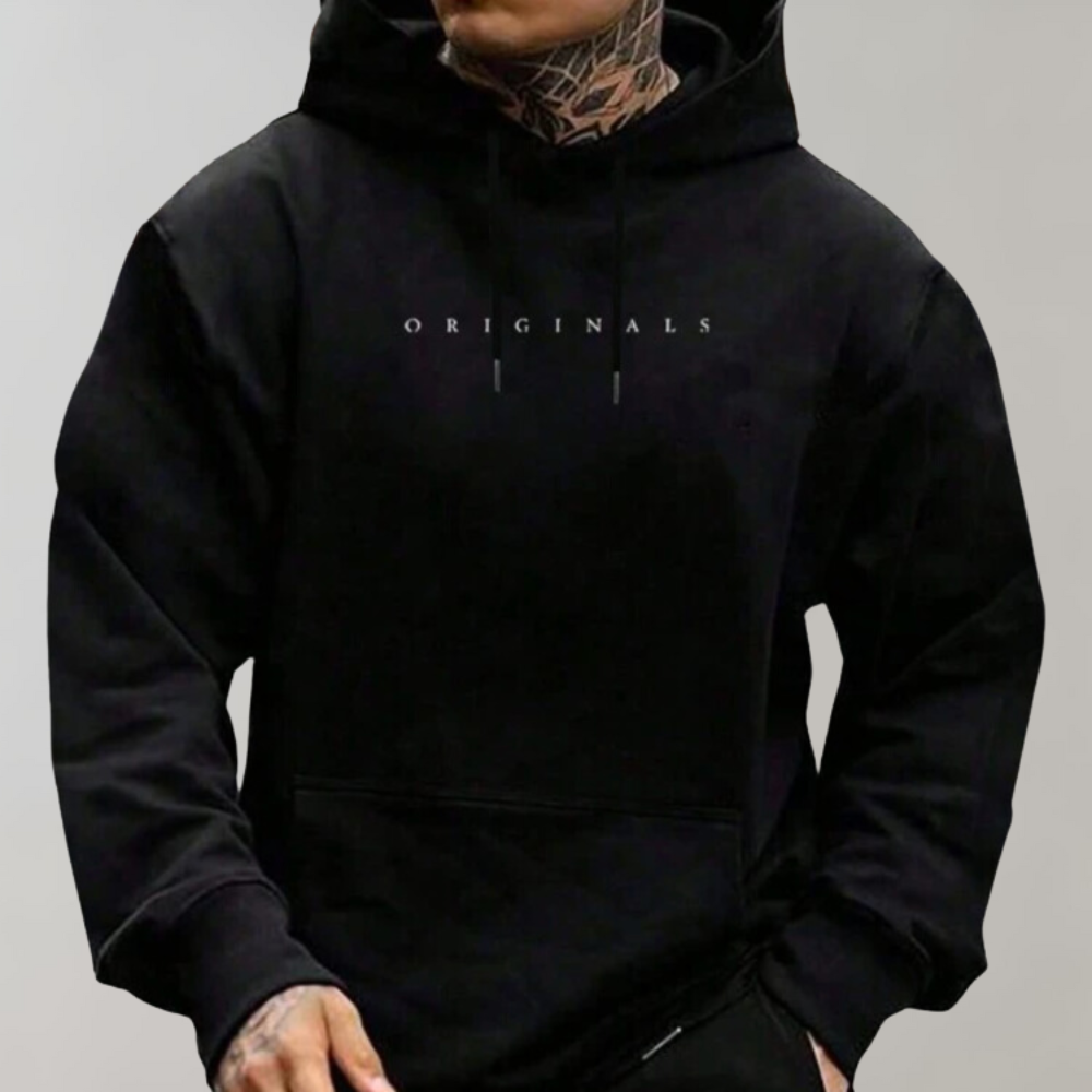 Minimalist Oversized Streetwear Hoodie for Men