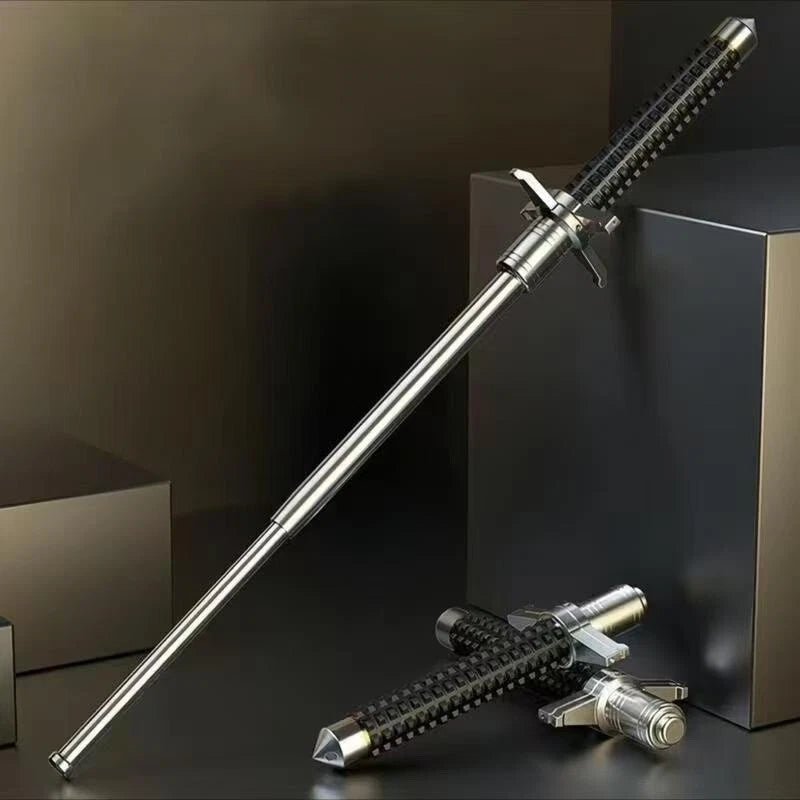 Adjustable Walking Stick with Stable Base and Non-Slip Grip