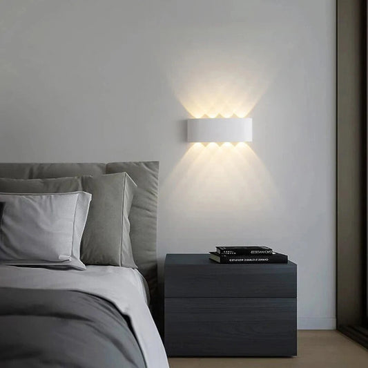 Minimalist Waterproof Outdoor Wall Lamp with LED Lighting