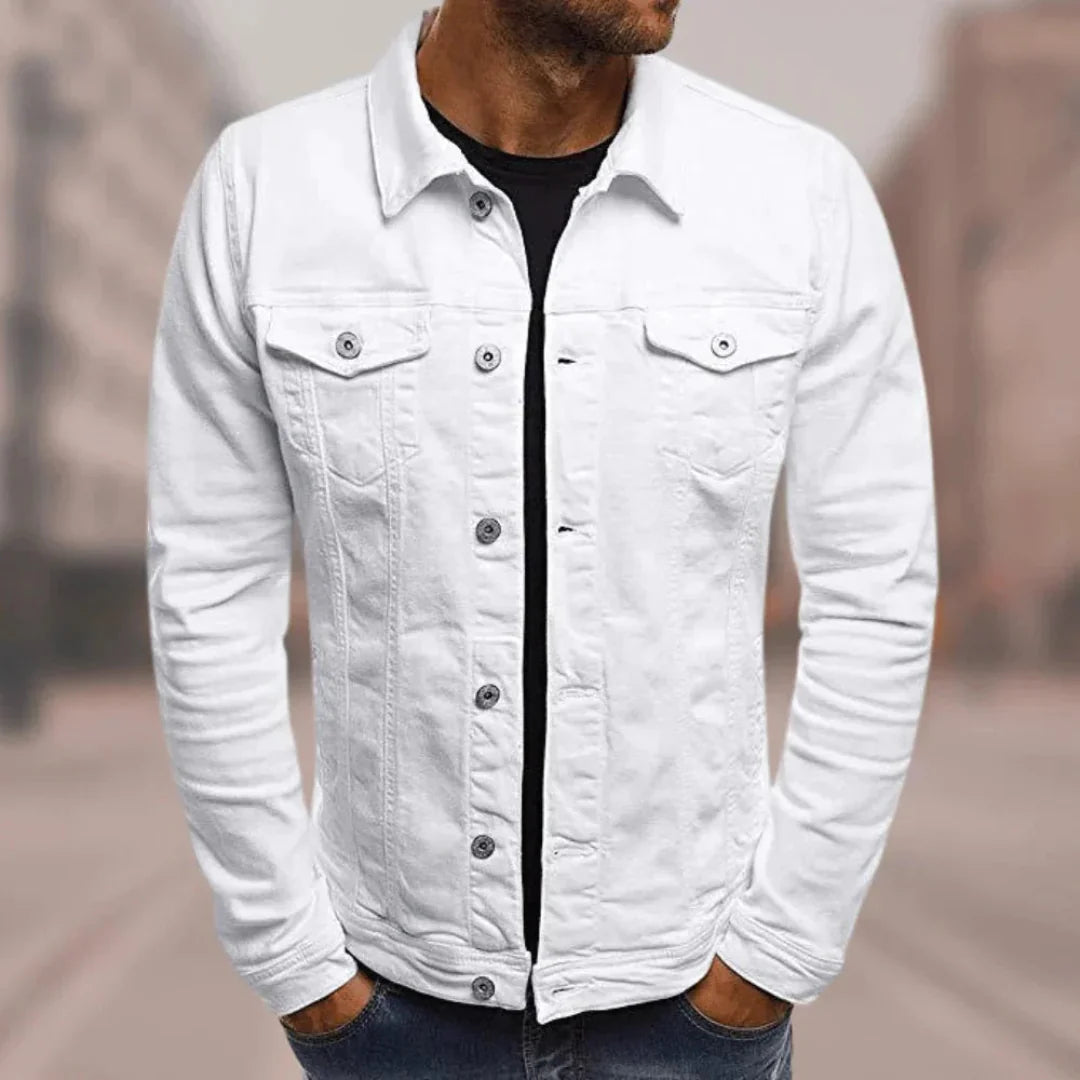 Denim Jacket for Men - Timeless Style and Comfortable Fit