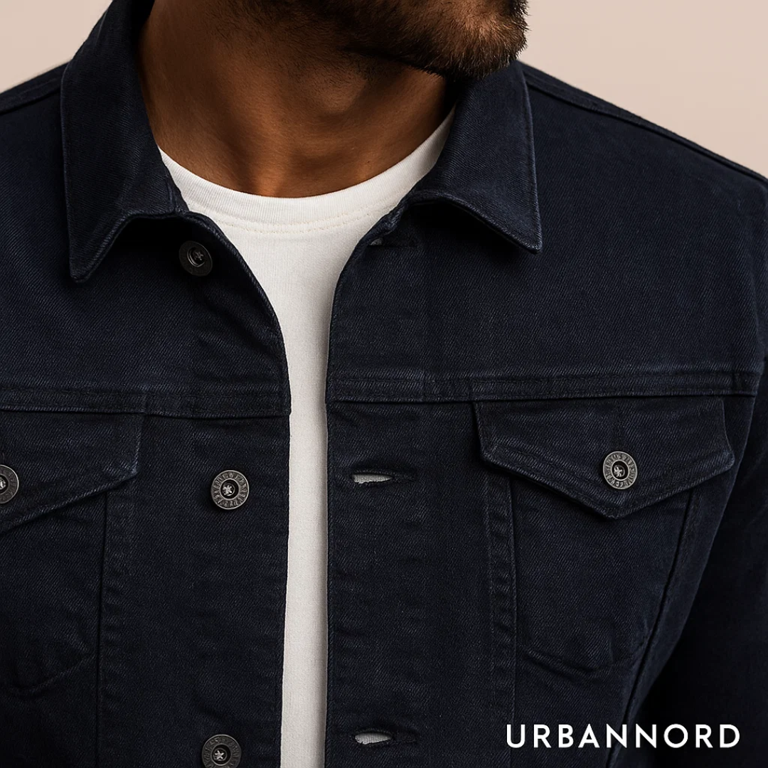 Denim Jacket for Men - Timeless Style and Comfortable Fit