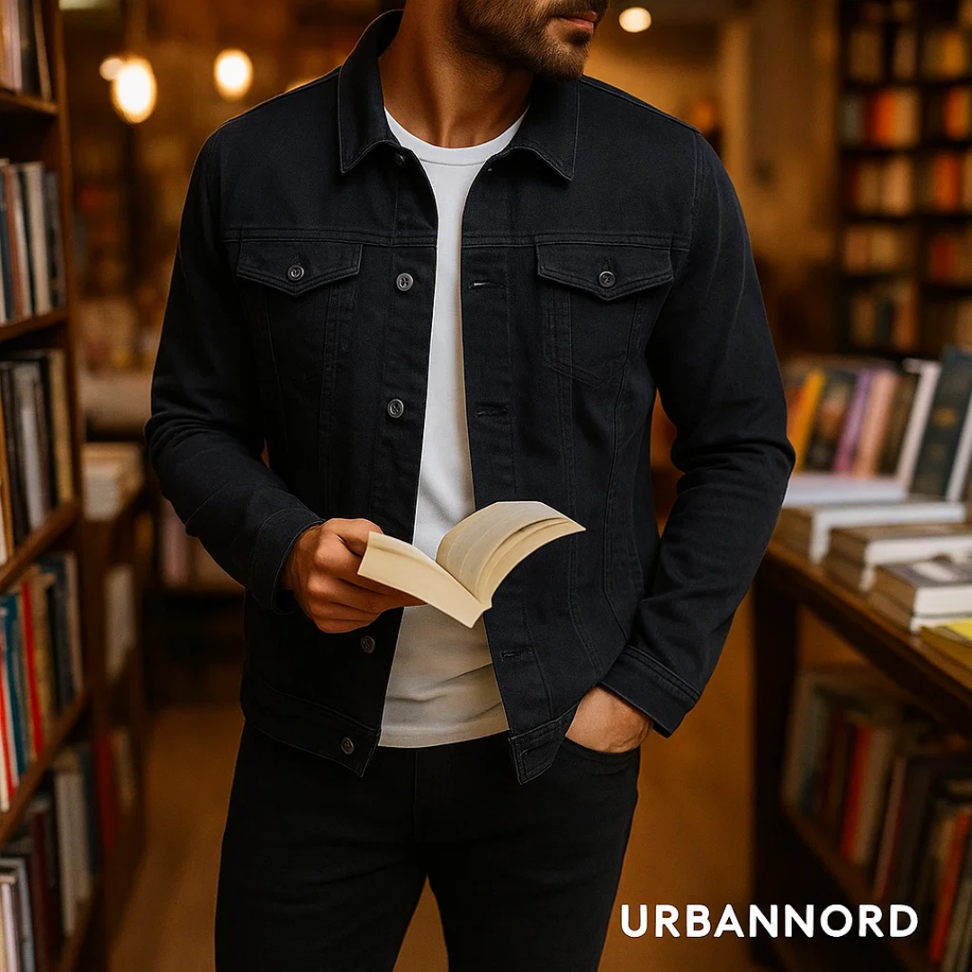 Denim Jacket for Men - Timeless Style and Comfortable Fit