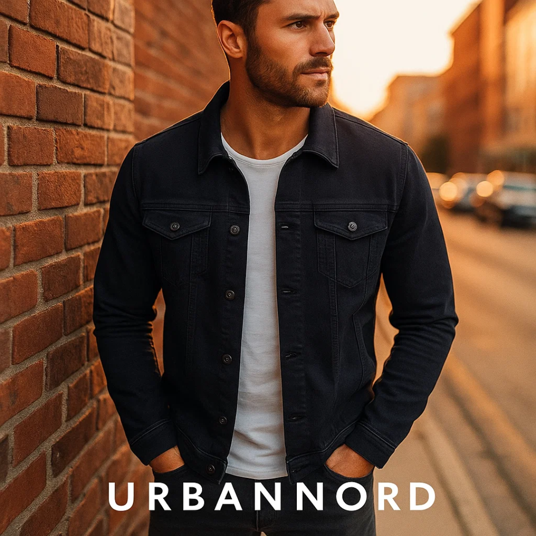Denim Jacket for Men - Timeless Style and Comfortable Fit