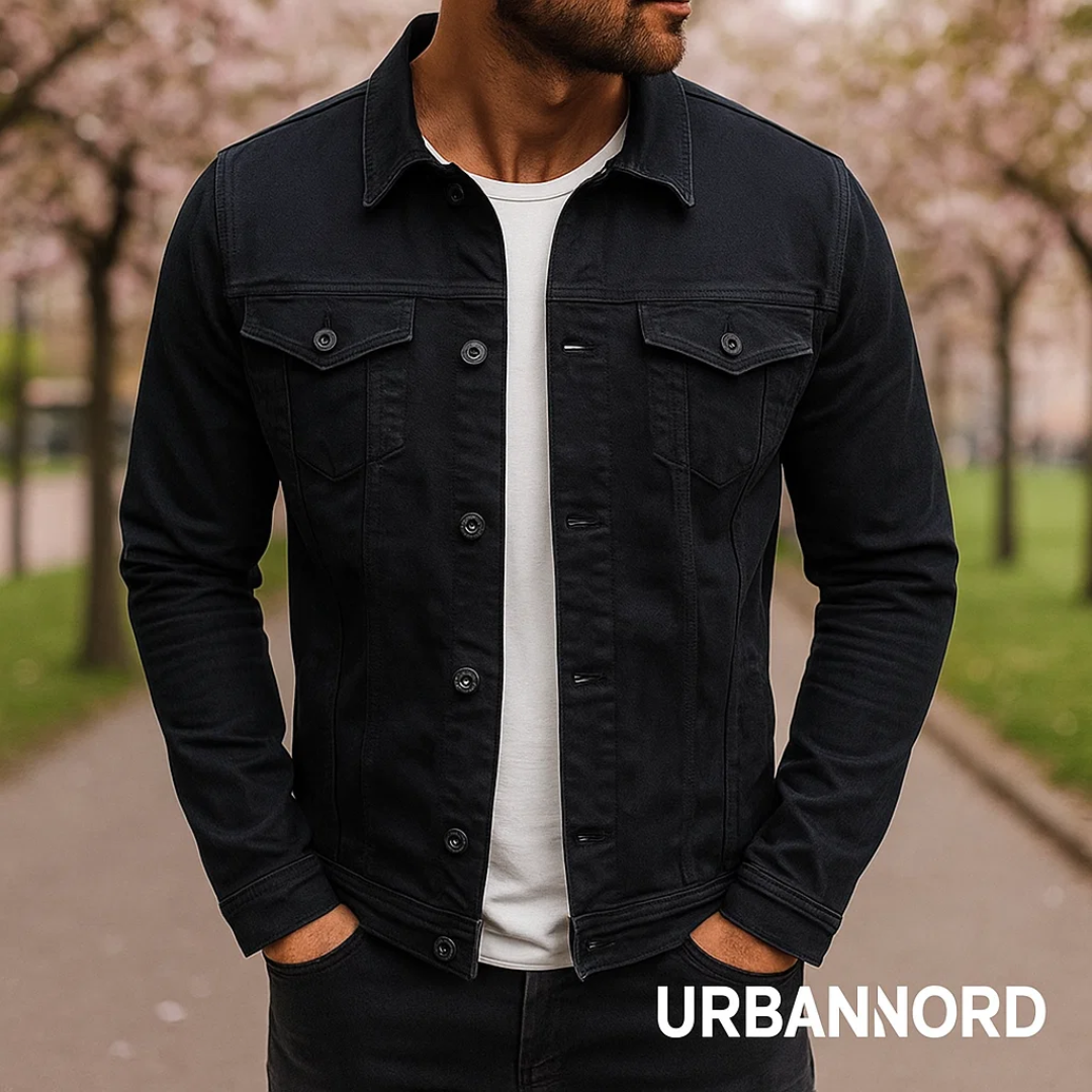 Denim Jacket for Men - Timeless Style and Comfortable Fit