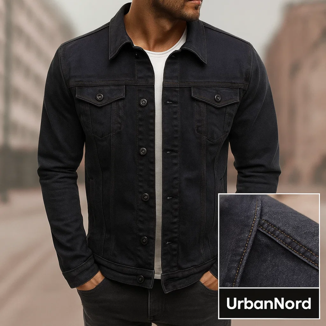 Denim Jacket for Men - Timeless Style and Comfortable Fit