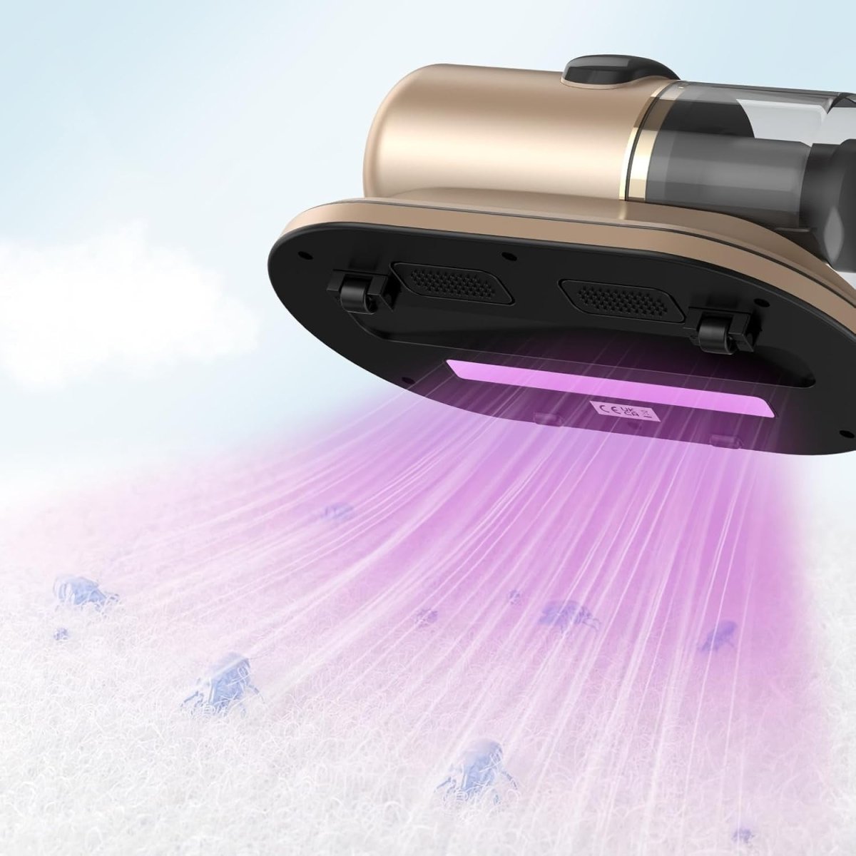 UV-C Mattress Cleaner with Triple Filtration System
