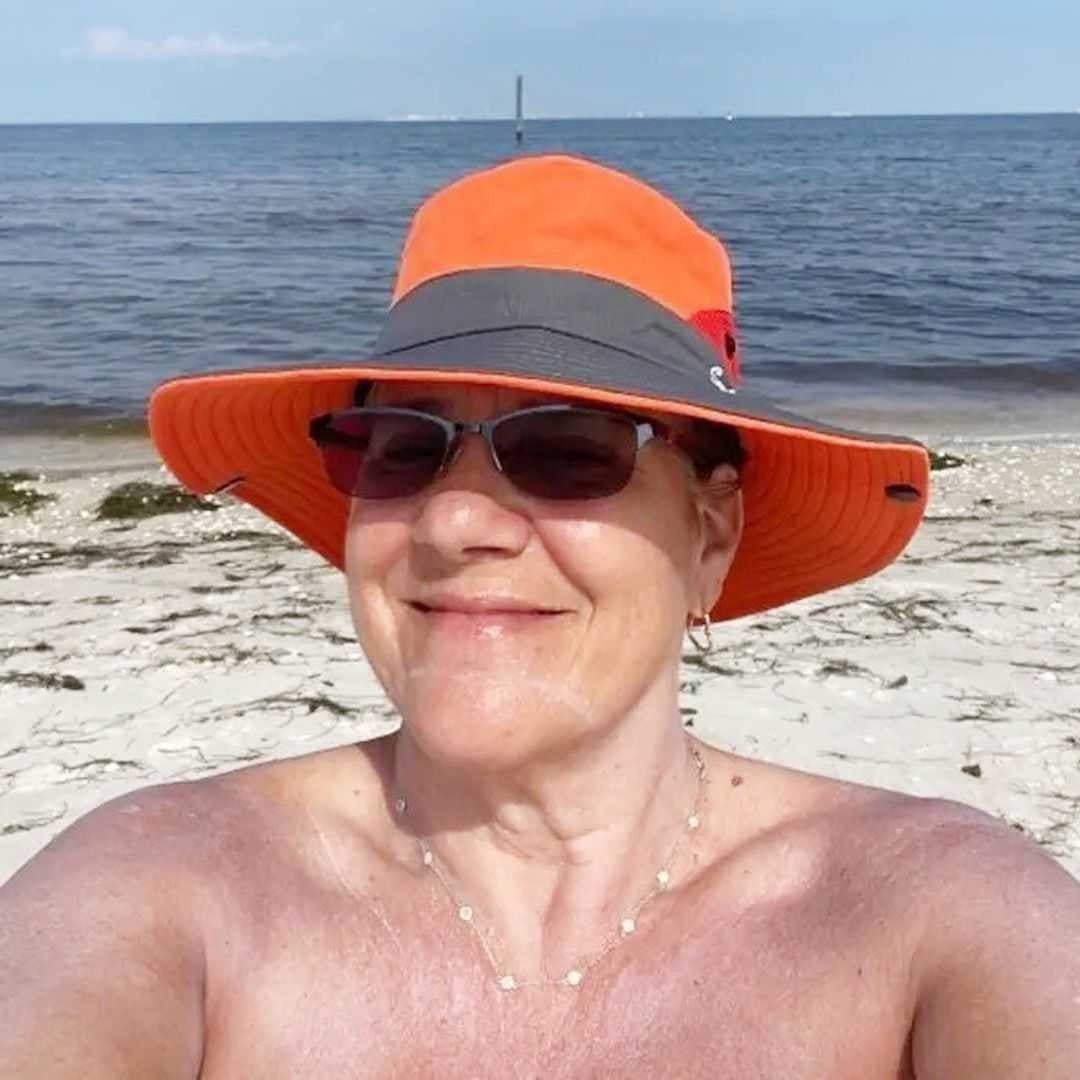 Wide Brim UPF 50+ Women's Sun Hat with Adjustable Chin Strap