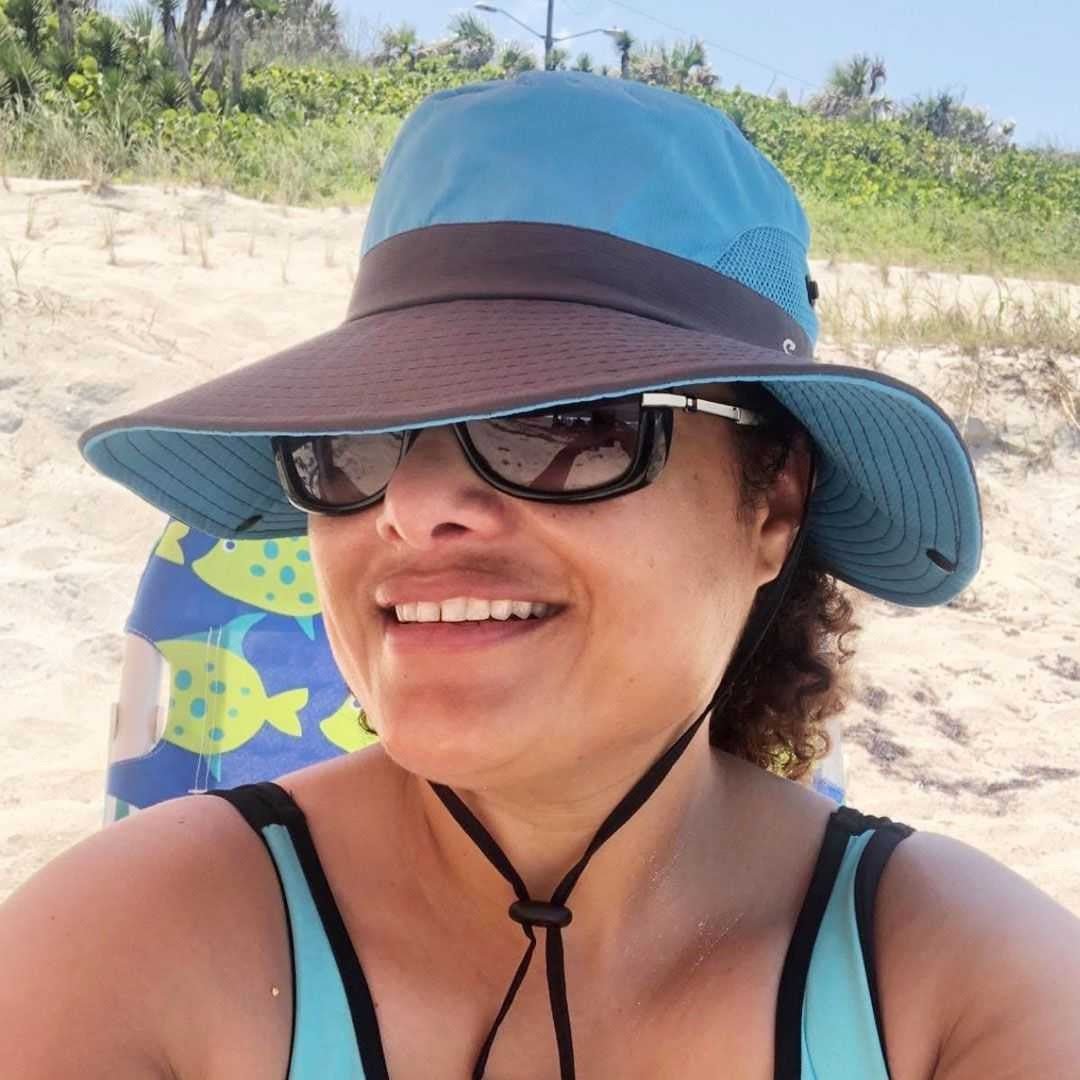Wide Brim UPF 50+ Women's Sun Hat with Adjustable Chin Strap