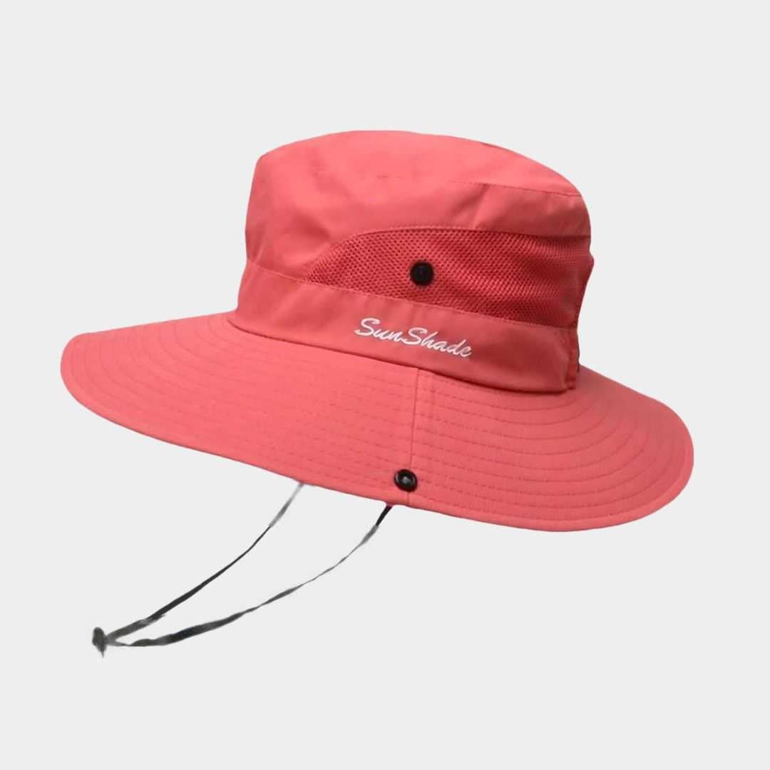 Wide Brim UPF 50+ Women's Sun Hat with Adjustable Chin Strap