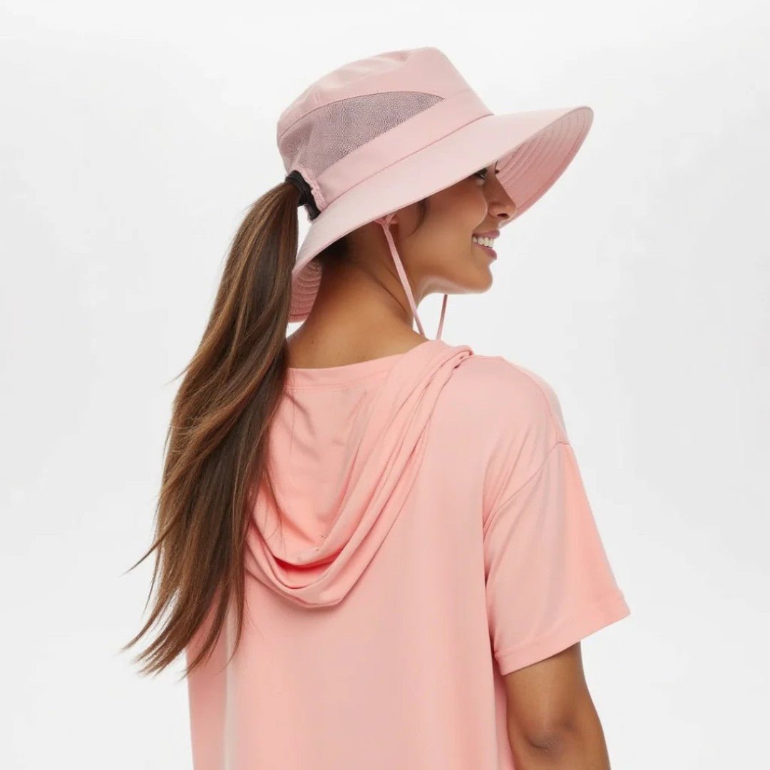 Wide Brim UPF 50+ Women's Sun Hat with Adjustable Chin Strap