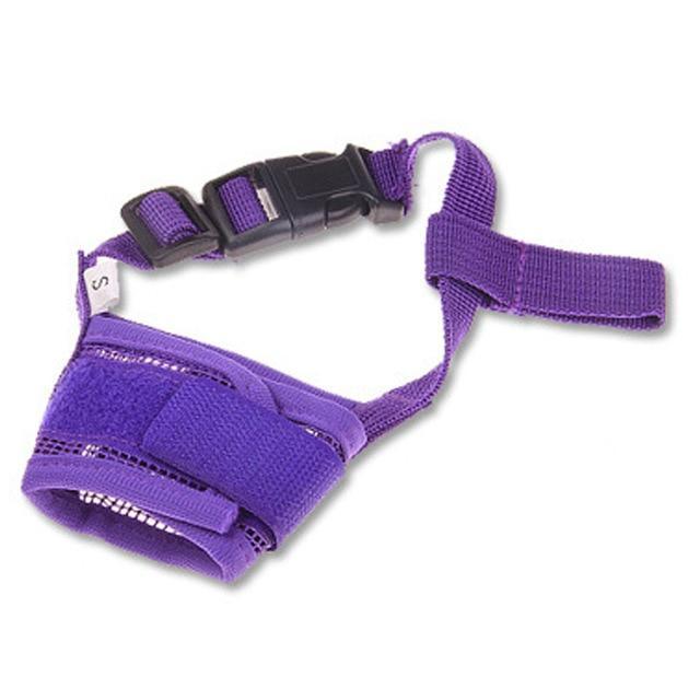 Adjustable Mesh Dog Muzzle for Barking and Chewing