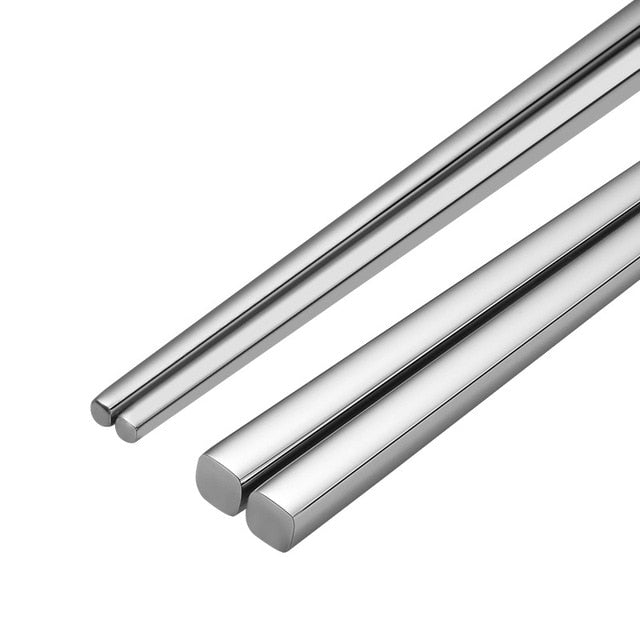 Japanese Stainless Steel Chopsticks - Eco-Friendly Design