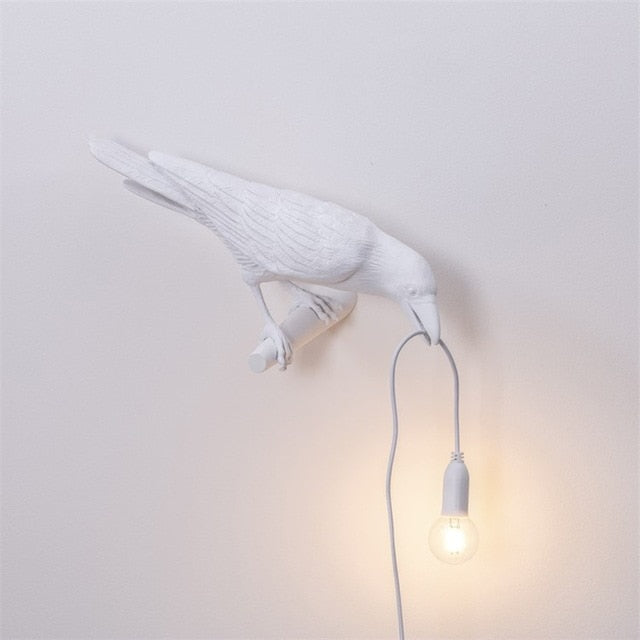 LED Crow Wall Light - Modern Artistic Design