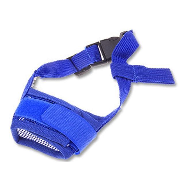 Adjustable Mesh Dog Muzzle for Barking and Chewing