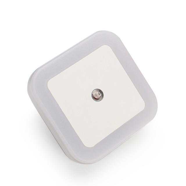 LED Night Light with Light Sensor and US/EU Plug, Energy Saving Lamp for Kids and Bedrooms