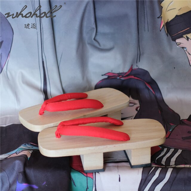 Japanese Geta Clogs with Breathable Rubber Sole