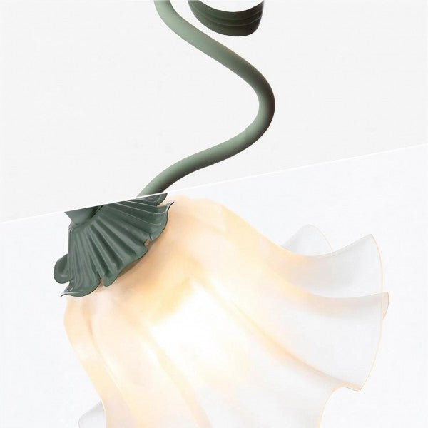 Vintage Adjustable Floral Table Lamp