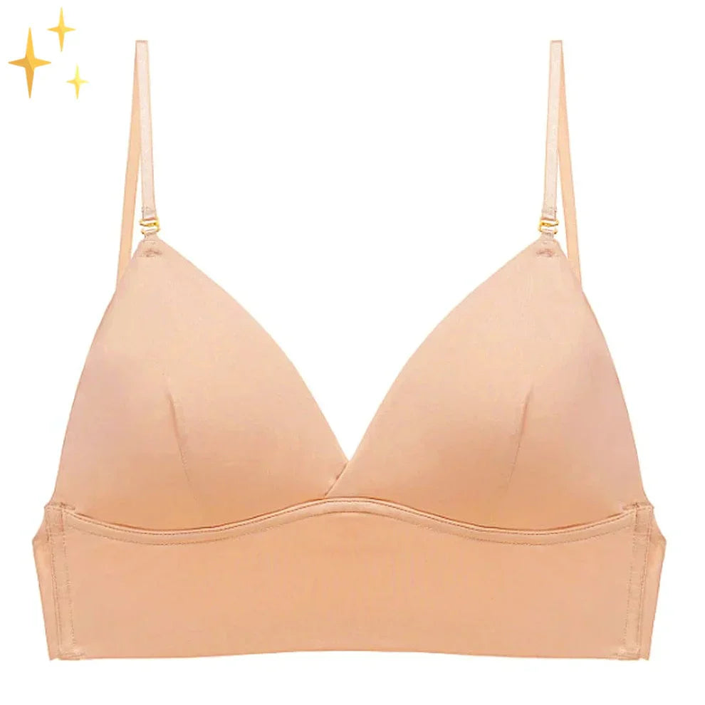 Backless Bra with Adjustable Straps for Discreet Support