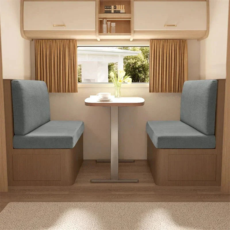 Modern Seat Bench Covers for Campers and Caravans