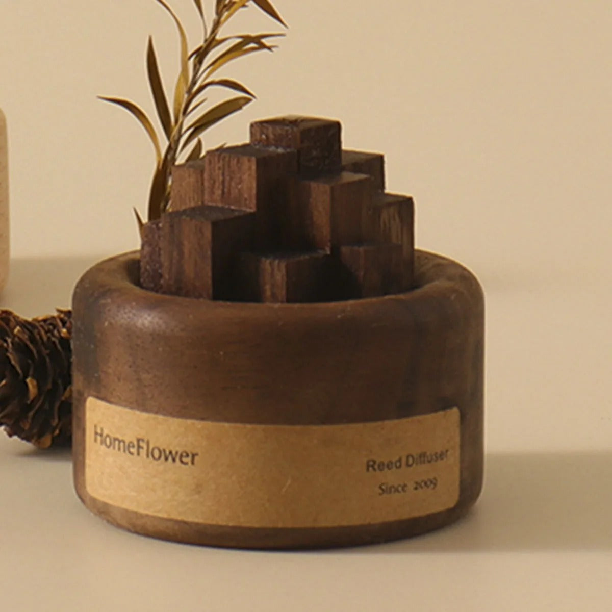 Natural Solid Wood Aromatherapy Diffuser