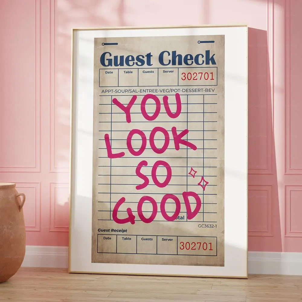 Humorous Bathroom Wall Poster with Playful Quotes and Illustrations